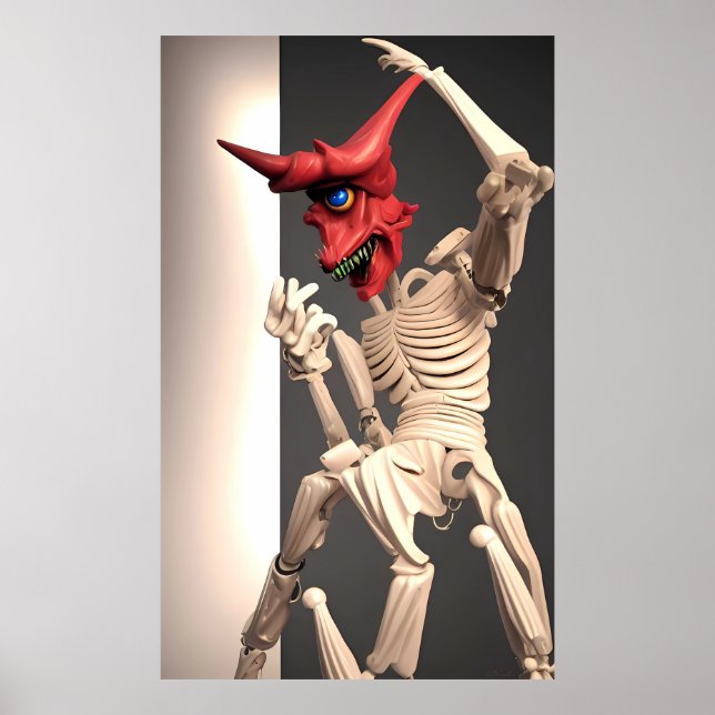 Póster Bone Up or Go Home (Frente)