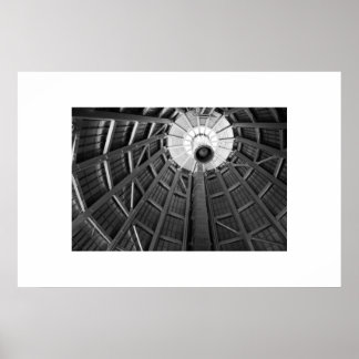 Póster Bones de domo B&W