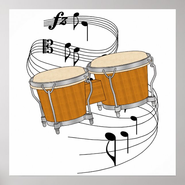 Póster Bongos (Frente)