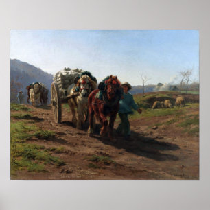 Póster Bonheur - De vuelta de los campos