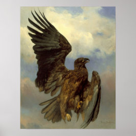 Póster Bonheur - El águila herida