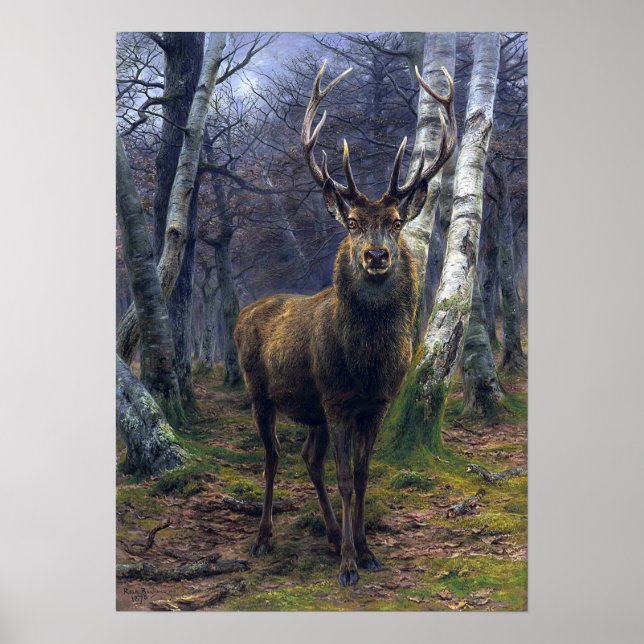 Póster Bonheur - El Rey del Bosque (Frente)