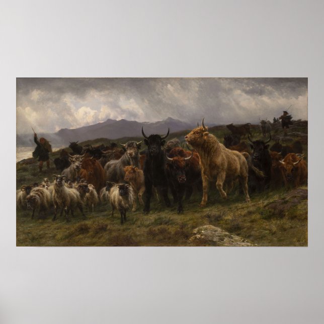 Póster Bonheur - Redada Highland 1860 (Frente)