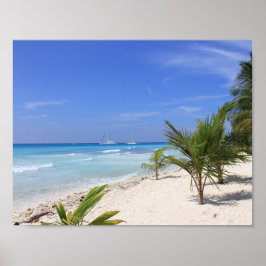 Póster Bonita playa