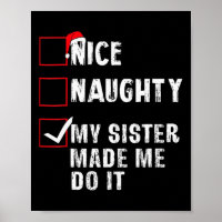 Bonita traviesa mi hermana me hizo hacerlo Navidad