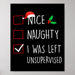 Póster Bonita traviesa Que Me Dejaron Navidades Sin Super