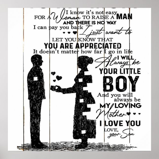 Póster Bonitas Citas A Mi Mamá, A Mi Mamá, (Frente)