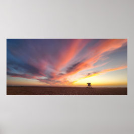 Póster Bonito atardecer