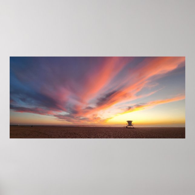 Póster Bonito atardecer (Frente)