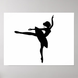 Póster Bonito Ballerina print