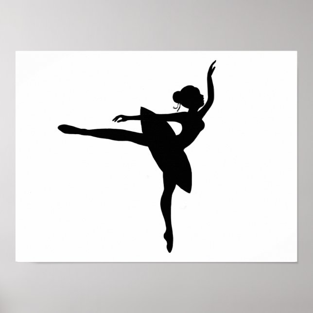 Póster Bonito Ballerina print (Frente)