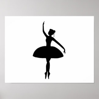 Póster Bonito Ballerina print