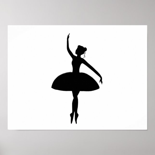 Póster Bonito Ballerina print (Frente)