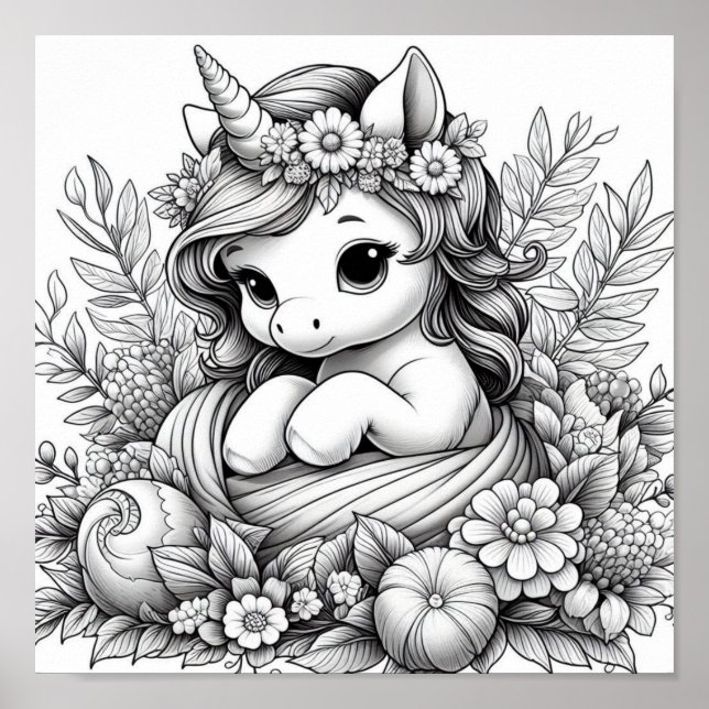 Póster Bonito Color Me (Frente)