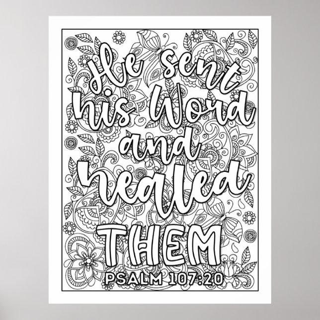 Póster Bonito Color Me (Frente)