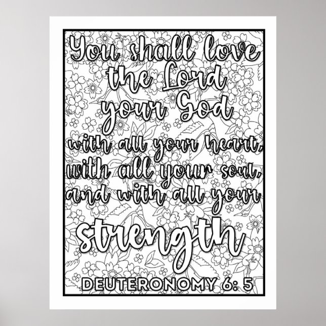 Póster Bonito Color Me de la Escritura (Frente)