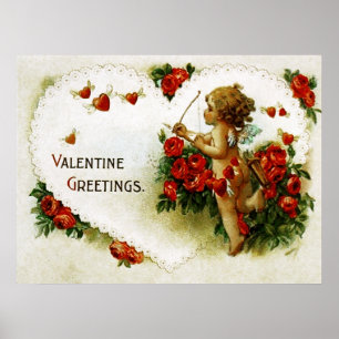 Póster Bonito Cupido