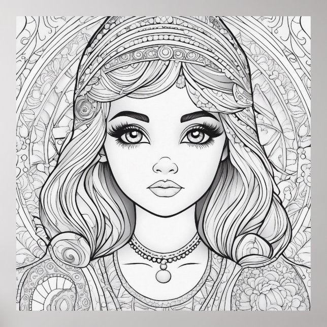 Póster Bonito de Color Me - Poster (Frente)