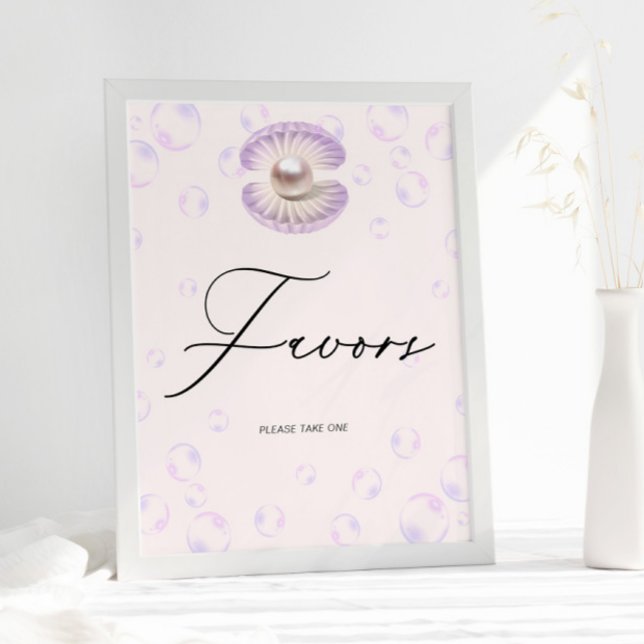 Póster Bonito Pearl favorece a Baby Shower (Subido por el creador)