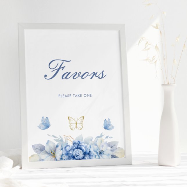 Póster Bonito Pequeño Mariposa Niño Baby Shower Favorece (Subido por el creador)