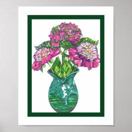 Póster Bonito rosado