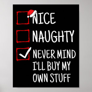 Póster Bonito travieso, no importa que me compren mi prop