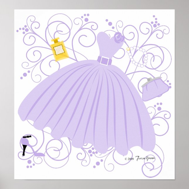 Póster Bonito Vestido Hermoso (Frente)