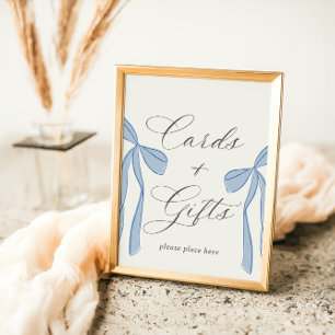 Póster Bonjour Bébé Blue Paris Eiffel Tower Cards & Gifts