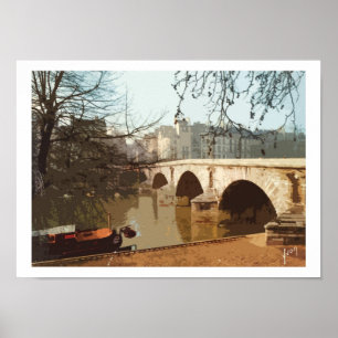 Póster Bonjour París