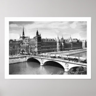 Póster Bonjour Paris