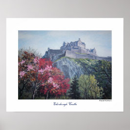 Póster Bonnie Scotland Edinburgh Castle Scotland
