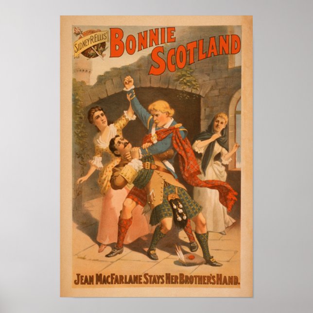 Póster Bonnie Scotland Scottish Play 3 de Sidney R. Ellis (Frente)