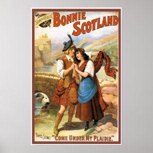 Póster Bonny Scotland