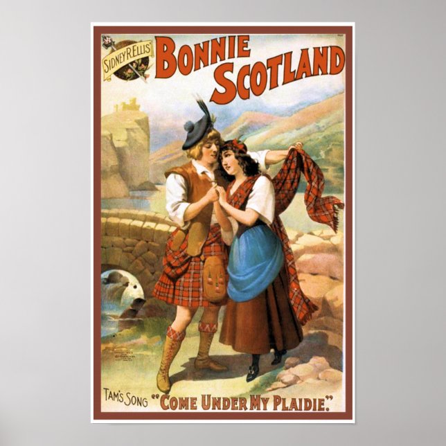 Póster Bonny Scotland (Frente)