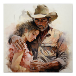 Póster Bono familiar nostálgico: Legado del Oeste