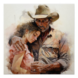 Póster Bono familiar nostálgico: Legado del Oeste