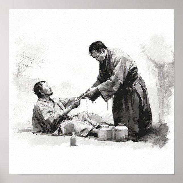 Póster Bonos de amistad: japoneses ayudan a un amigo Pos (Frente)