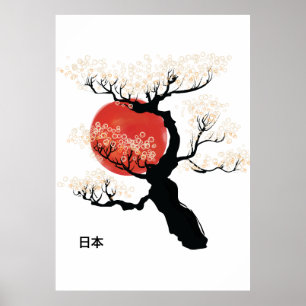 Póster Bonsai de Japón