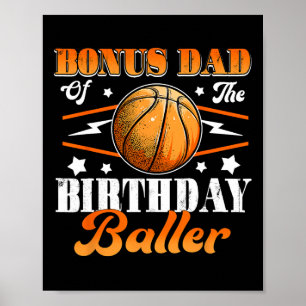 Póster Bonus Dad Of Birthday Byller Bysketbyll Padre