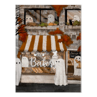 Póster Boo Bakery