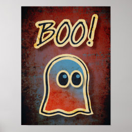 Póster BOO Cute Ghost