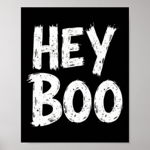 Póster Boo Funny Halloween Ghost