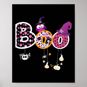 Póster Boo Halloween Costume Spider
