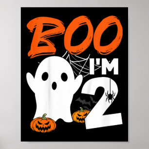 Póster Boo Infantil Soy 2 Halloween Costume Fiesta de Cum