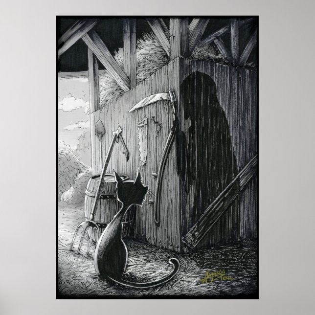 Póster Boo Kitty estrena en el Poster de las sombras (Frente)