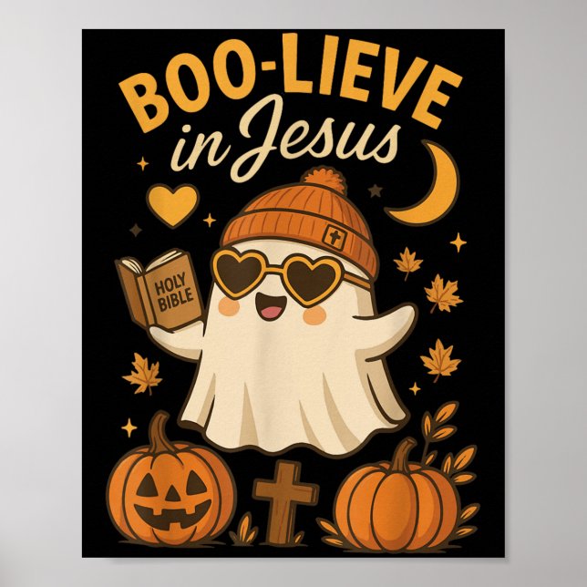 Póster Boo-lieve en Jesús (Frente)