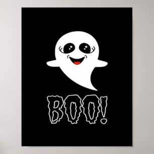 Póster ¡Boo! Pequeña Halloween De Lucas