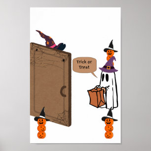 Póster "¡Boo! ¿Truco o trato?"