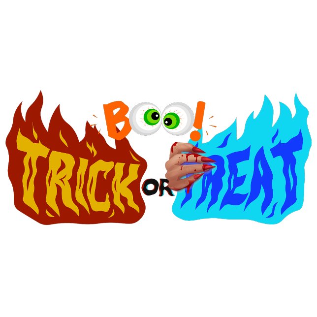 Póster Boo- Truco o trato (Eerie phantoms linger, seeking restless souls.)