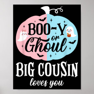 Póster Boo-Y o Fantasma el Primo Mayor Ama a Boo Bebe de